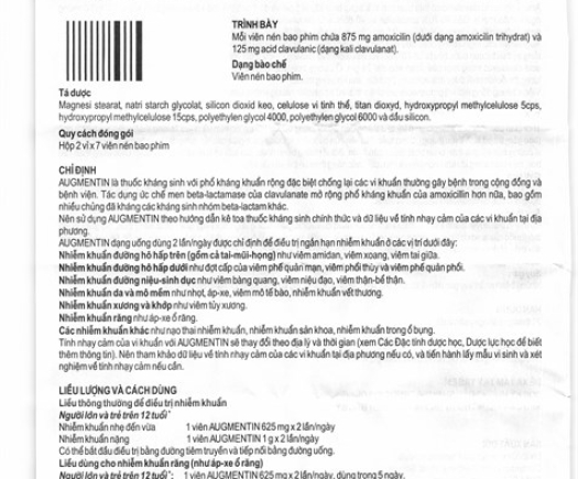 AUGMENTIN 1G