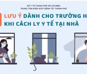 10 Lưu ý dành cho trường hợp F1 cách ly y tế tại nhà !