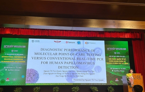 Giải pháp xét nghiệm HPV tại chỗ được giới thiệu tại Hội nghị quốc tế MDMD2025
