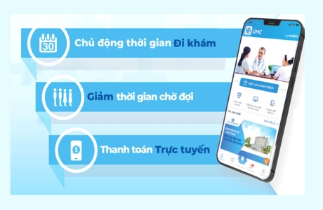 Hướng dẫn sử dụng ứng dụng: “UMC2 -  ĐẶT LỊCH KHÁM BỆNH”
