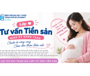 Thông báo: Lớp tư vấn tiền sản định kỳ hằng tuần năm 2026