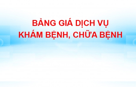 Bảng giá dịch vụ khám bệnh, chữa bệnh tại Bệnh viện Đại học Y Dược Thành phố Hồ Chí Minh - Cơ sở 2 