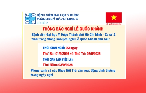 Thông báo nghỉ Lễ Quốc Khánh 