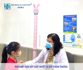 Phân biệt giữa SỐT XUẤT HUYẾT VÀ SỐT THÔNG THƯỜNG