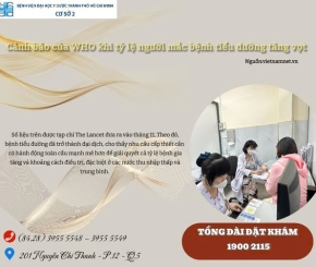 Cảnh báo của WHO khi tỷ lệ mắc bệnh tiểu đường tăng vọt.