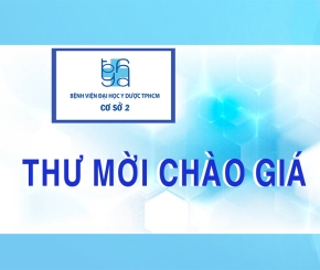 Thư mời cung cấp báo giá số: 166/TMBG-BVTTB