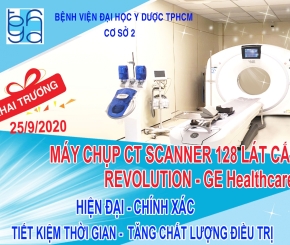 KHAI TRƯƠNG: HỆ THỐNG MÁY CHỤP CT SCANNER 128 LÁT CẮT HIỆN ĐẠI.